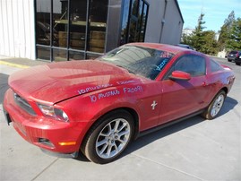 2010 FORD MUSTANG PREMIUM COUPE RED 4.0 AT PONY PACKAGE F20091